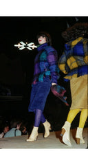 1976-77 F/W Teddy Brown Corduroy High-Waisted Skirt