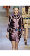 2005 S/S Mod Suede Circle Tie Belt