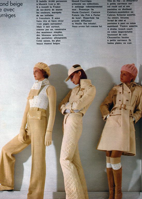 1973 Documented Couture Future Trench Coat