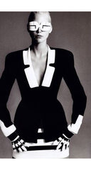1994 S/S Documented Black & White Blazer