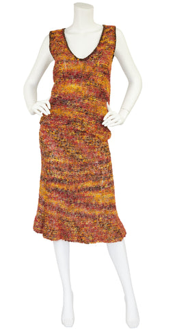 1970s Wool Knit Three-Piece Outfit