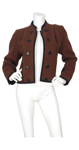 1982 F/W Documented Brown Wool Jacket