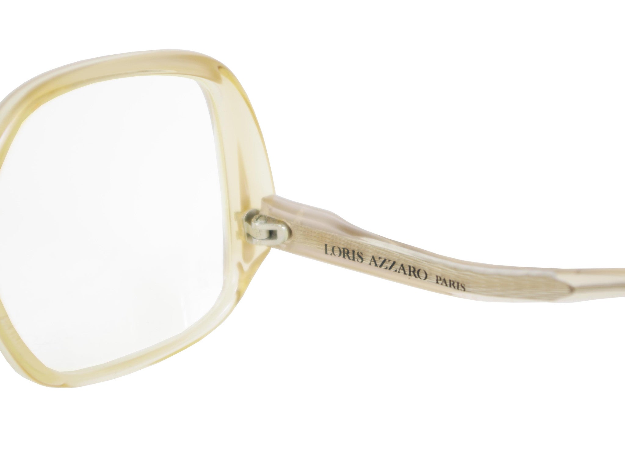 1970s French Oversized Eyeglasses Frames