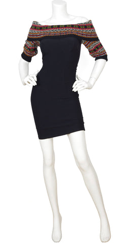 Jean-Paul Gaultier Junior 1992 F/W Runway Knit & Bodycon Mini