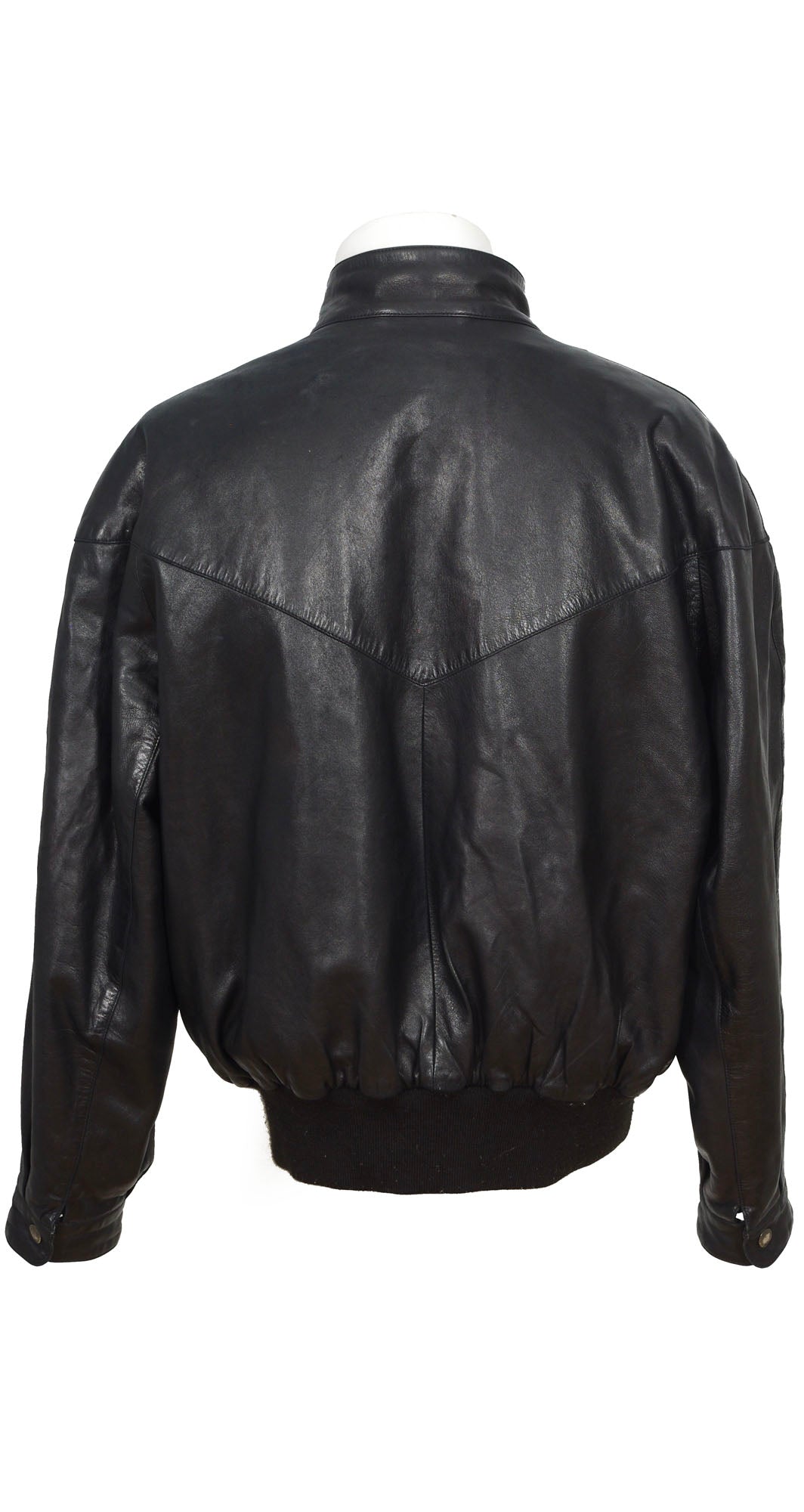 Claude Montana 1980s Vintage Men's Ideal Cuir Black Leather Jacket ...