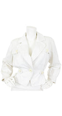 1986 Ad Campaign White Cotton Jacket