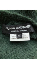 2011 F/W Runway Dark Green Mohair Knit Dress