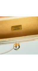 1980s Gold Metal Tassel Minaudière Evening Bag