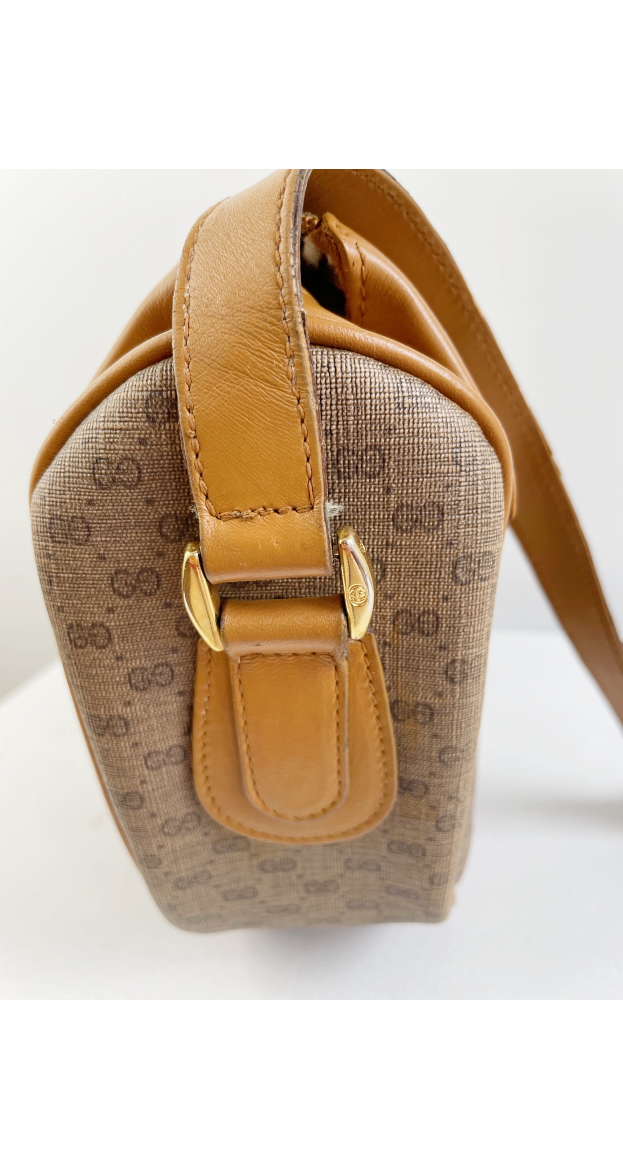 Vintage Gucci Crossbody Bag Ca 1980s