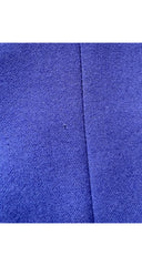 1980s-does-1940s Periwinkle Wool Skirt Suit