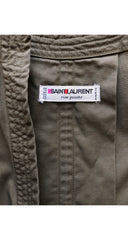 1970s Army Green Cotton Tunic Vest