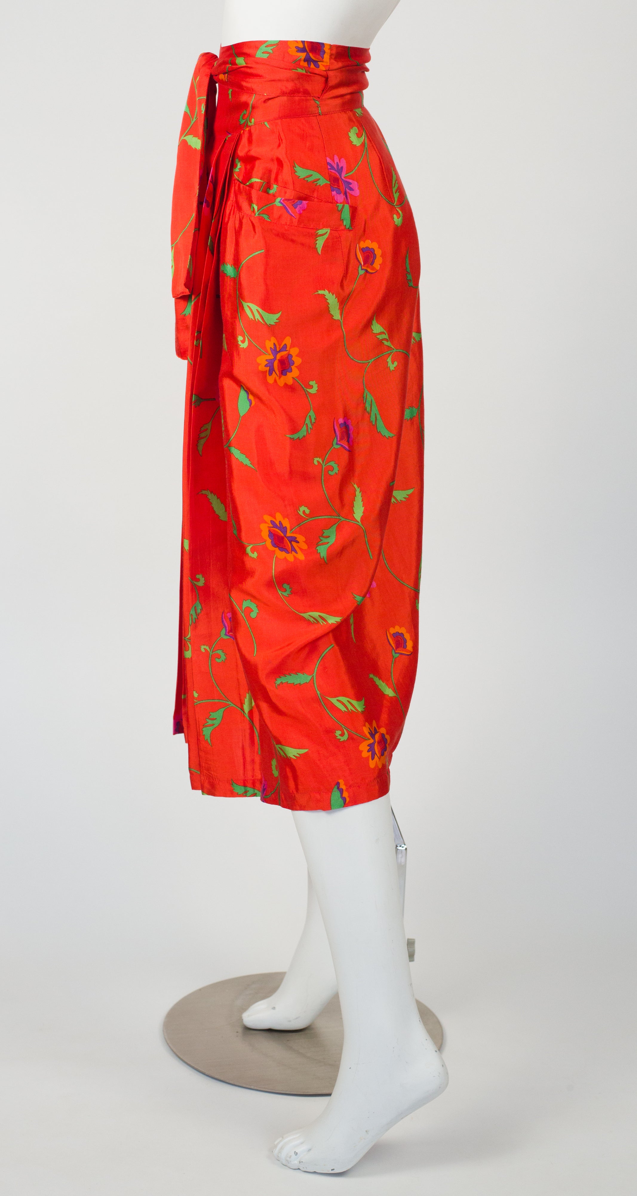 定期店舗販売 vintage kenzo jungle flower layered スカート