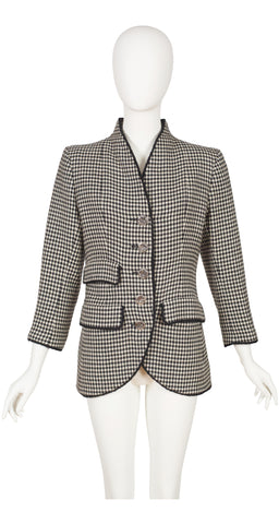 1992-93 F/W Runway Houndstooth Wool Jacket