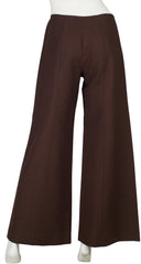 1970s Brown Wide-Leg Trousers