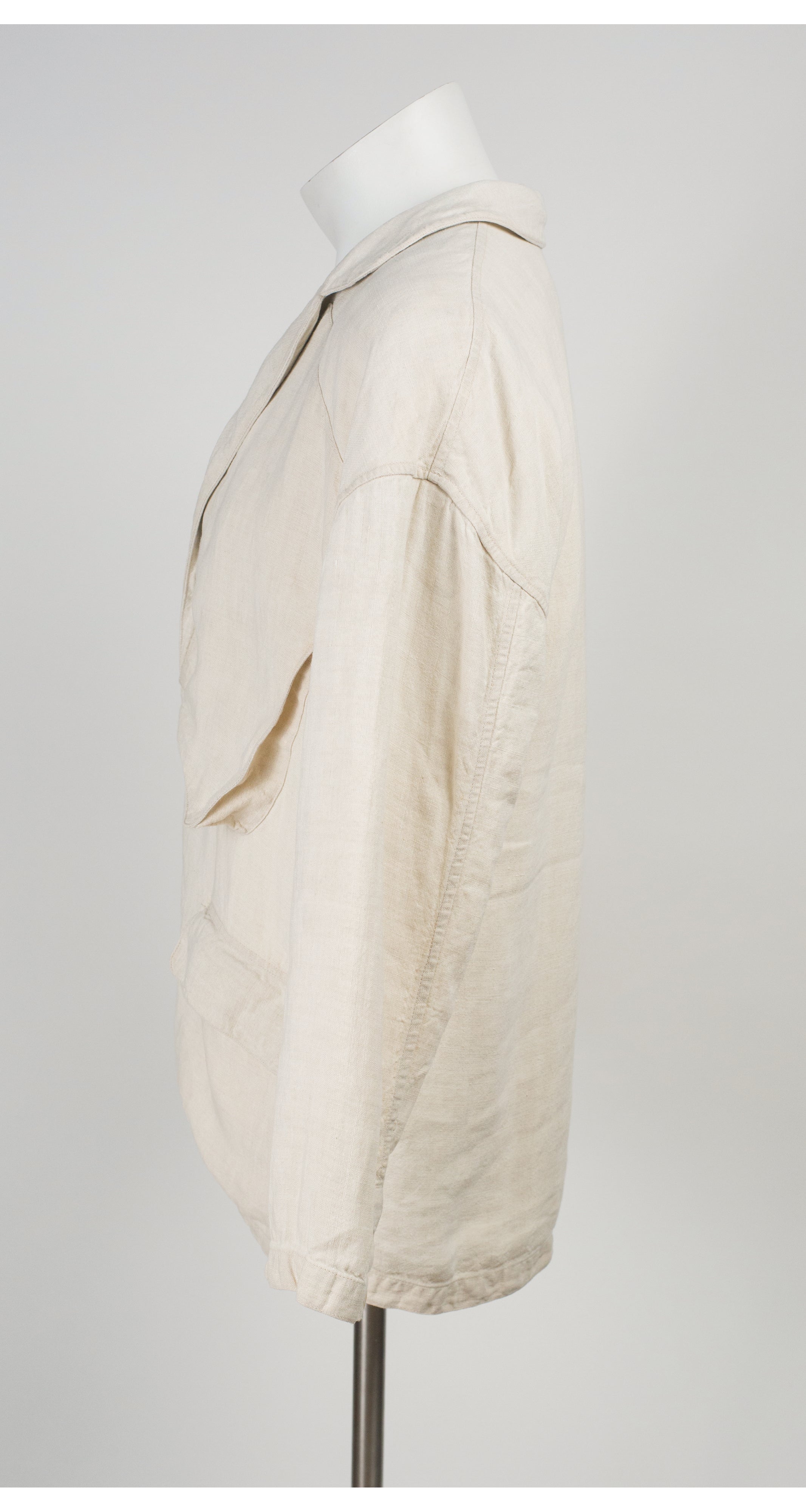 Jean-Charles de Castelbajac 1980s Men's 3D Pocket Beige Linen Jacket ...