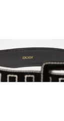 1986 Ad Campaign Black Patent Leather Waist Belt