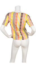 1990s Horsebit Striped Cotton T-Shirt