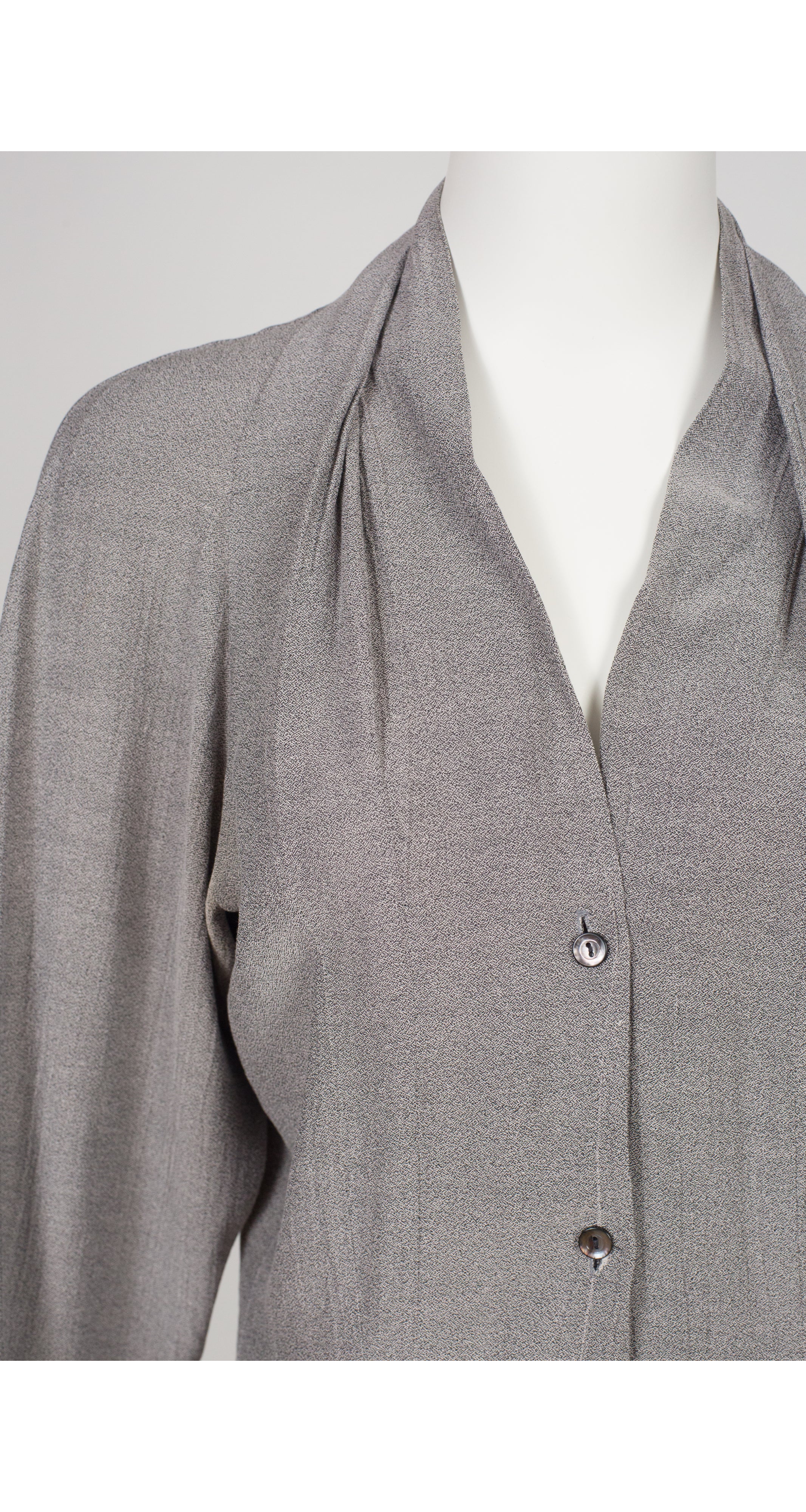1987-88 F/W "The Rose" Collection Gray Light Jacket
