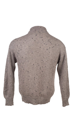 1980s Men's "H" Logo Crest Mohair Sweater