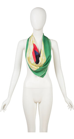 1957 Pablo Picasso "Portrait de Jacqueline" Silk Twill Scarf