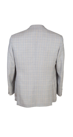 Men's "Palatino" Plaid Cashmere & Silk Sport Coat