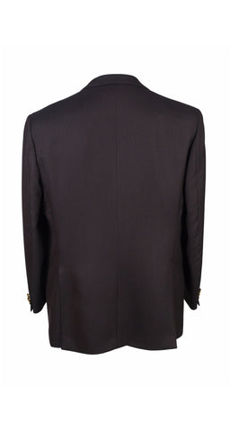 1990s Men's "Traiano" Brown Cashmere Two-Button Blazer Jacket