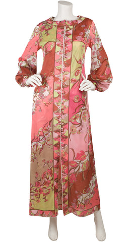 1960s Formfit Rogers Peignoir & Slip Lingerie Set