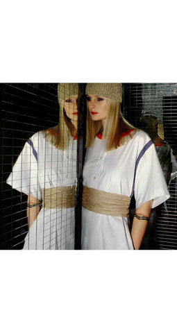 1977 Documented Gold Lurex Belt or Bandeau Top