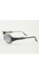 1950s Style Black & White Cat Eye Sunglasses Mod. AS50101