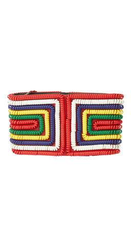 1940s Multi-Color Telephone Cord Wallet
