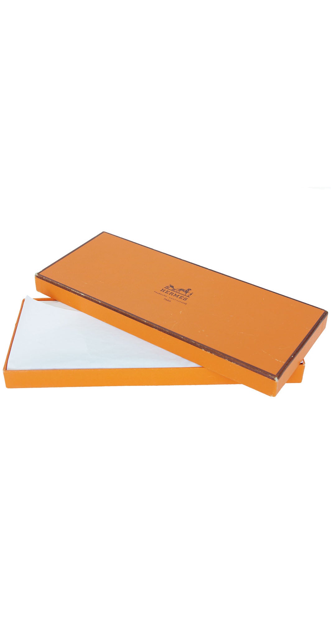 VINTAGE Orange Hermes Box Hermes Scarf Box Hermes Paris 