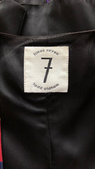 1990s "Time Seven" Silk Patchwork Vest