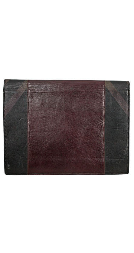 1970s Limited Edition Handmade Leather Clutch