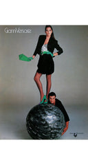 1988 Ad Campaign Rosebud Silk Bustier