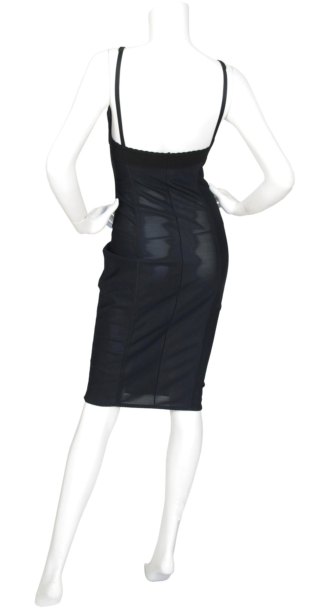 Dolce and Gabbana "Vintage" Limited Edition Black Bustier Corset Dress Featherstone Vintage Dolce and Gabbana "Vintage" Limited Edition Black Bustier Corset Dress Featherstone Vintage