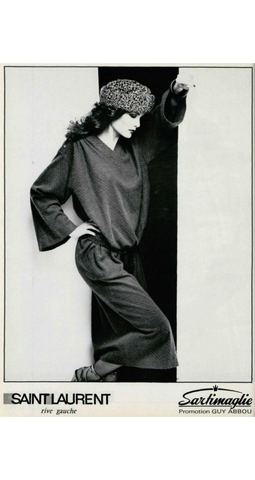 1978 Documented Brown Caftan Dress